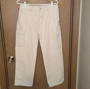 Ralph Lauren - Cropped Cargo Khaki Pants - Size 6